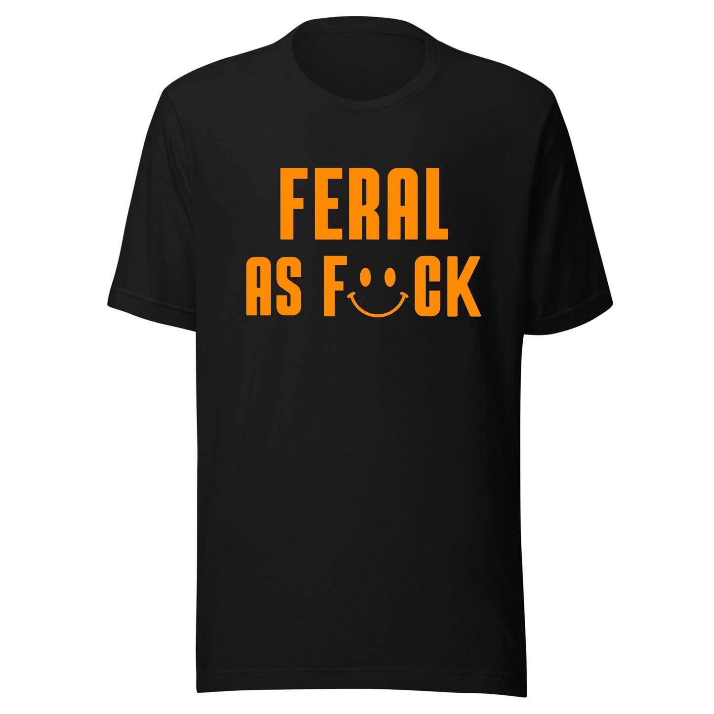 Feral As F#ck Neon UV Reactive Classic Short Sleeved Tshirt