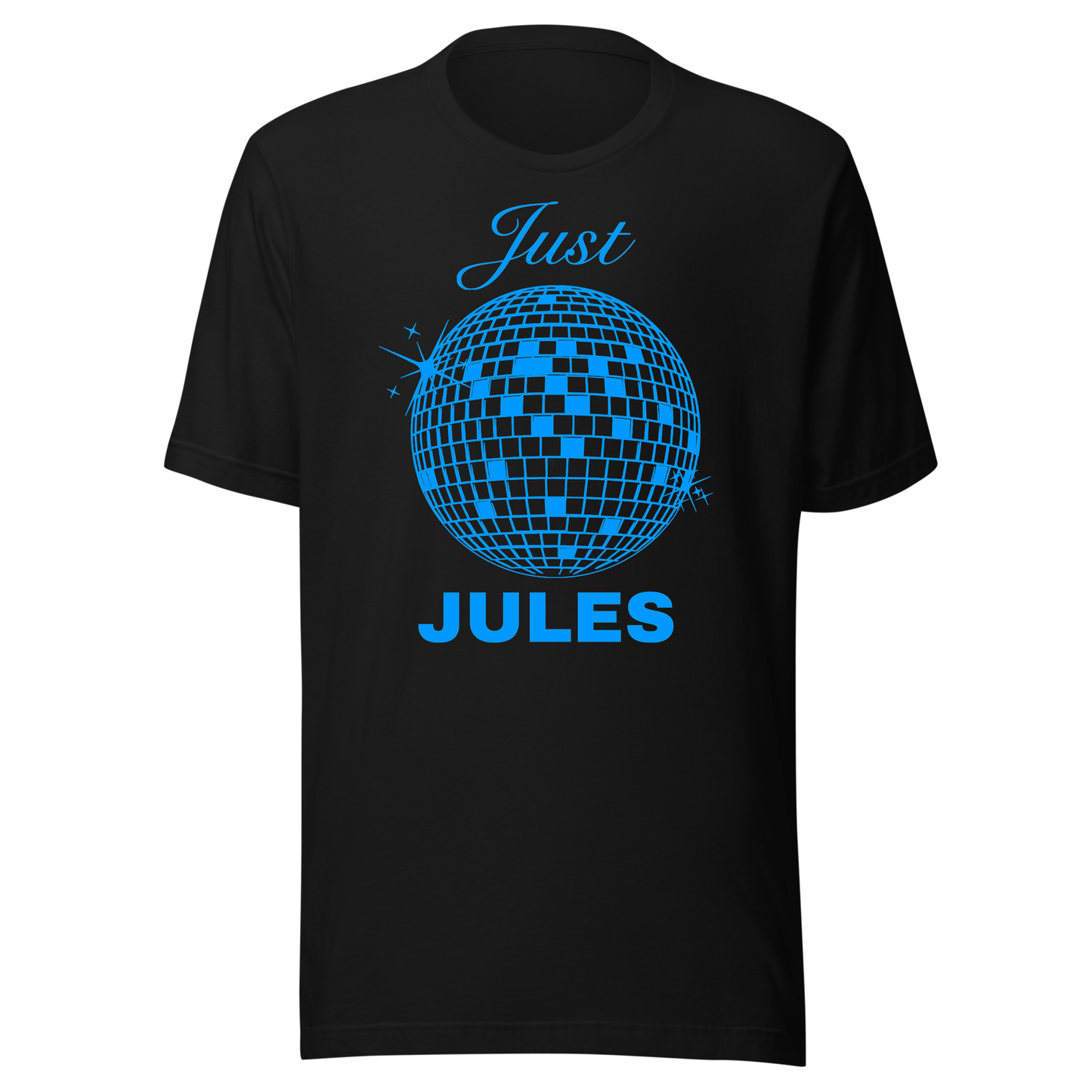Just Jules Disco Ball UV Reactive Classic Short Sleeved Tshirt