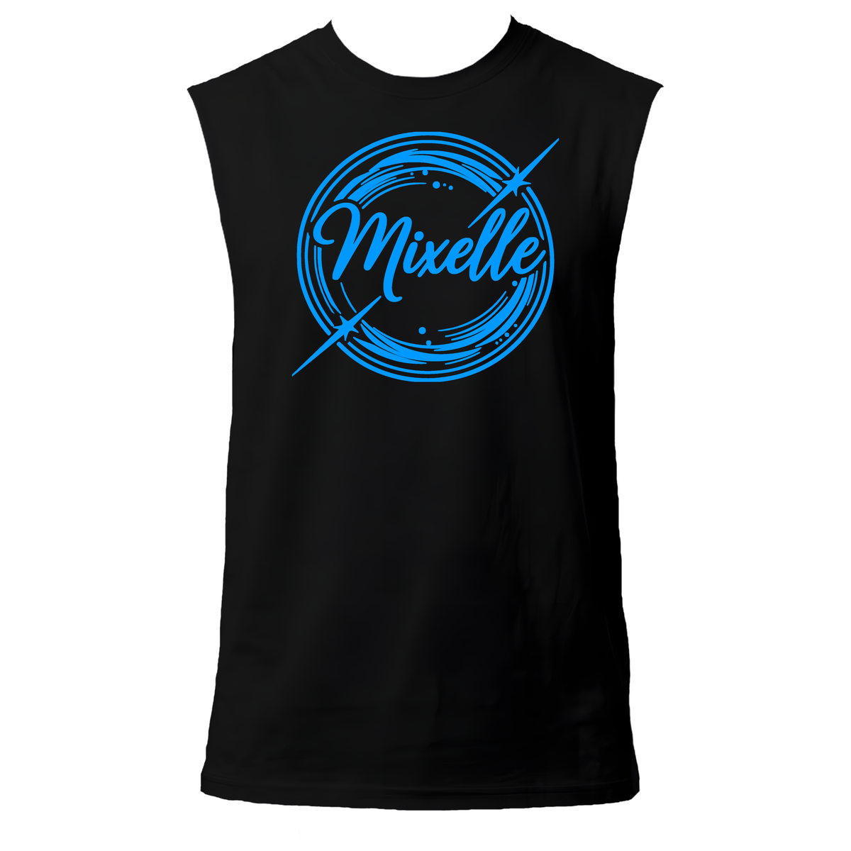 Mixelle Halo Neon UV Reactive Sleeveless Tshirt