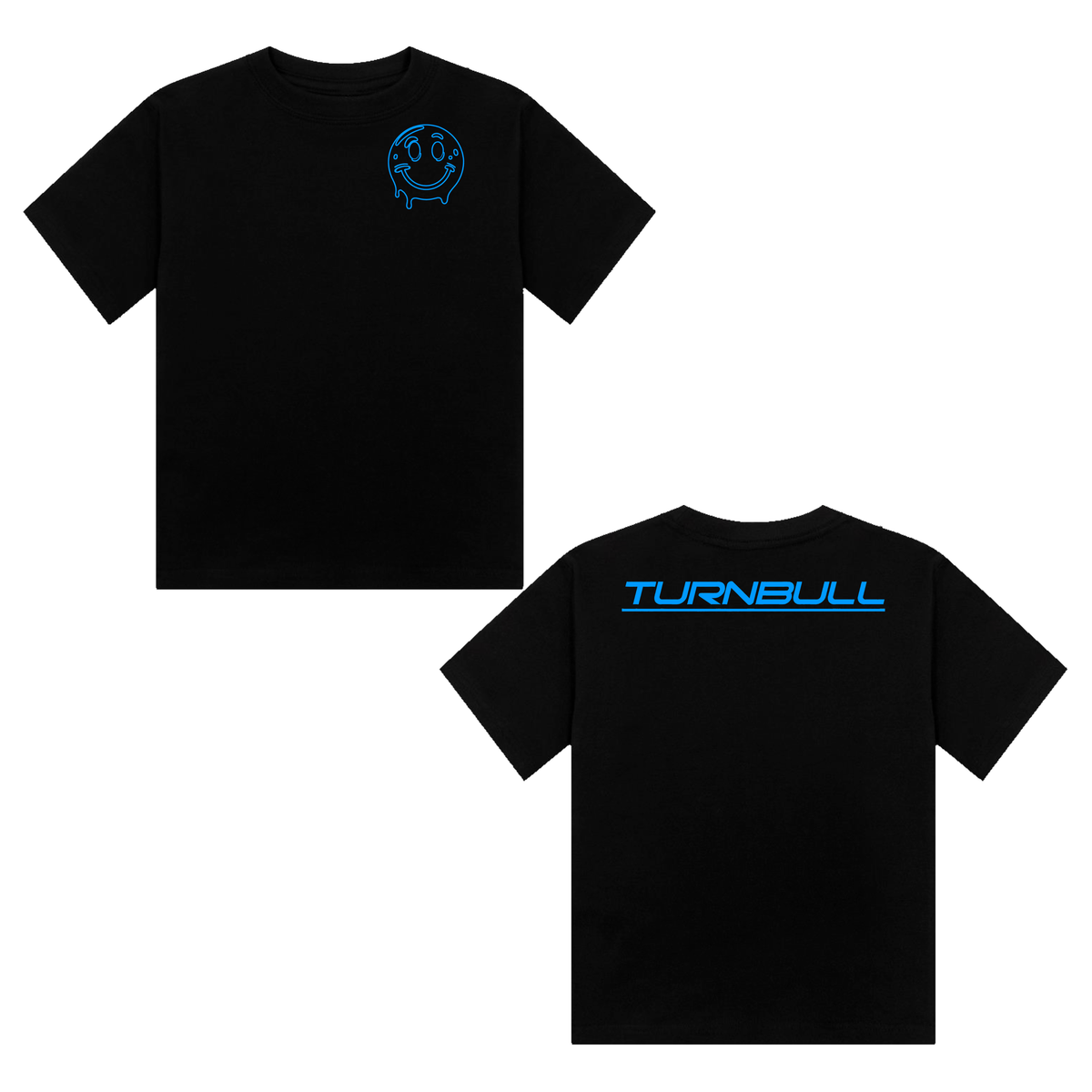Turnbull Backprint Neon UV Reactive Cropped Tshirt
