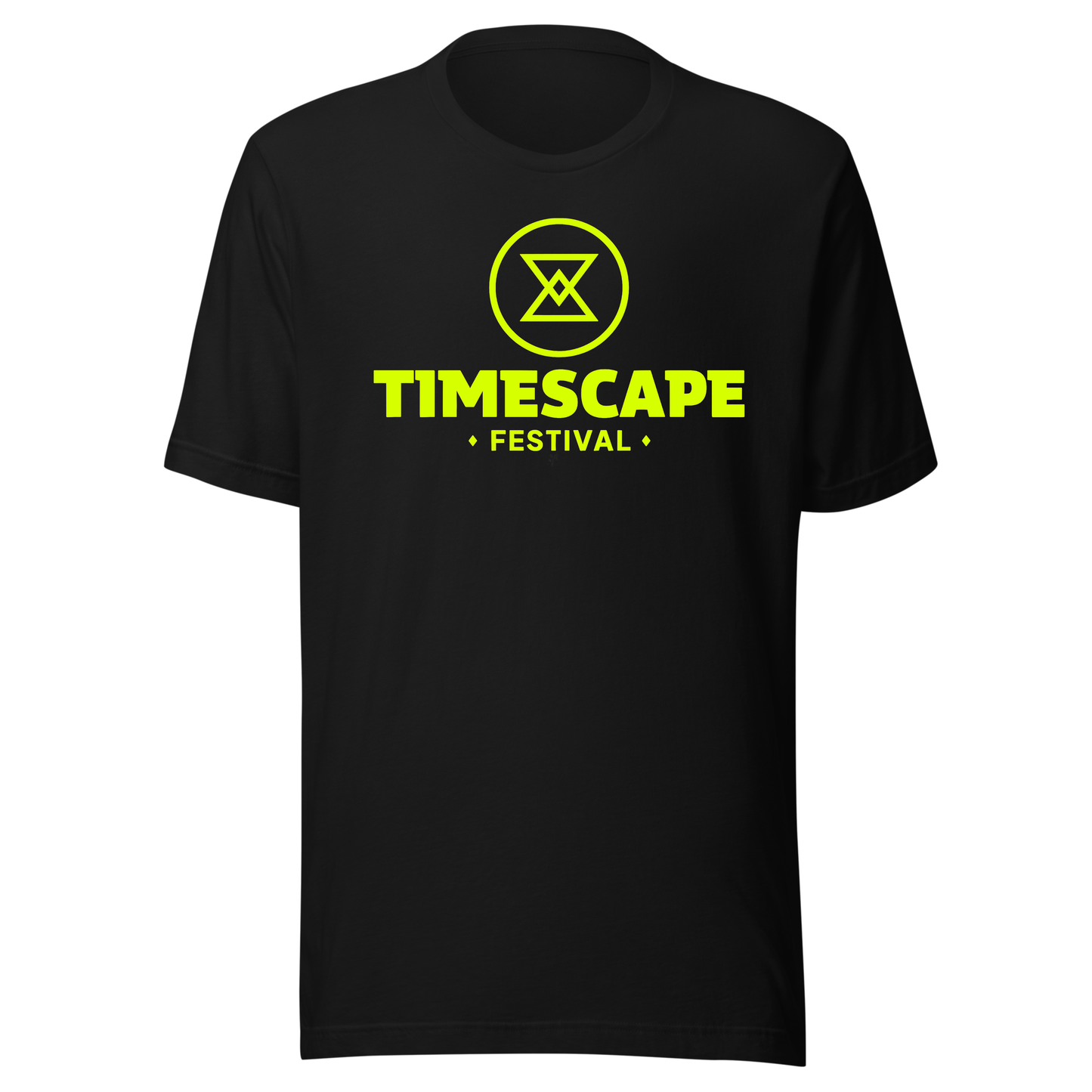 Timescape Neon UV Reactive Logo Classic Short Sleeved Tshirt