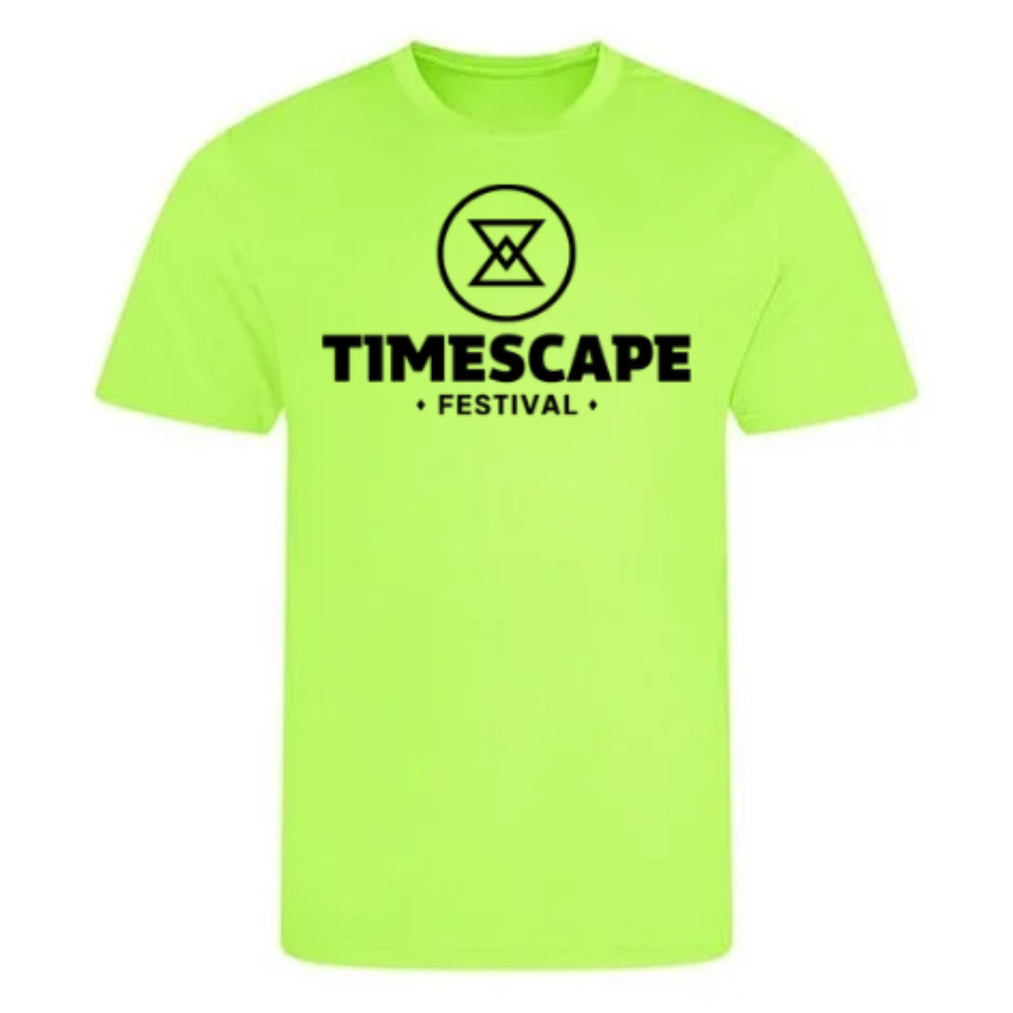 Timescape Neon UV Reactive Performance Short Sleeved Tshirt