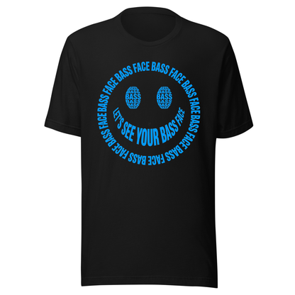 Bass Face Neon UV Reactive Classic Short Sleeved Tshirt