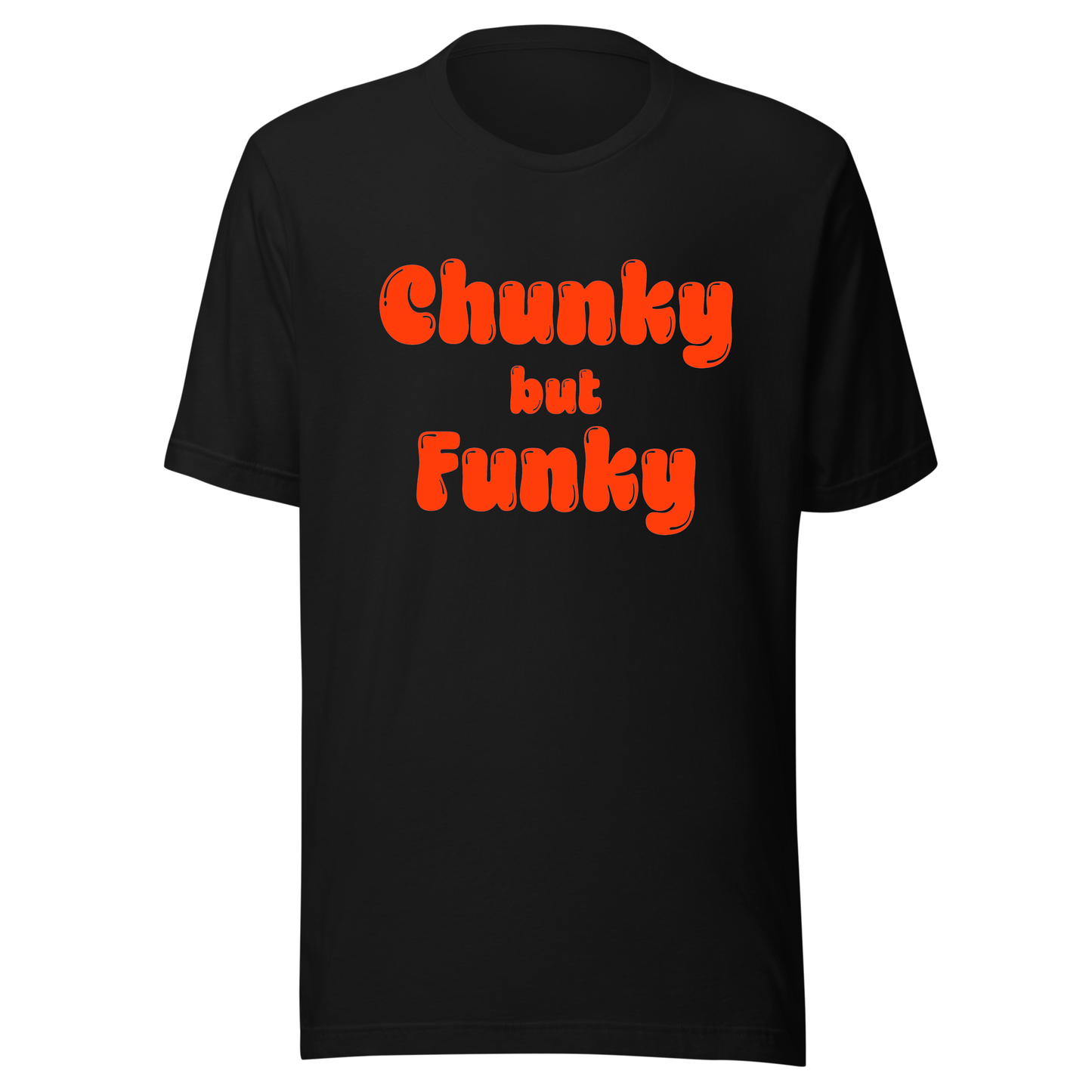 Chunky But Funky Neon UV Reactive Classic Short Sleeved Tshirt