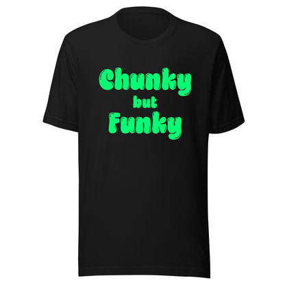 Chunky But Funky Neon UV Reactive Classic Short Sleeved Tshirt