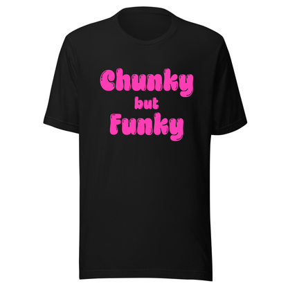 Chunky But Funky Neon UV Reactive Classic Short Sleeved Tshirt