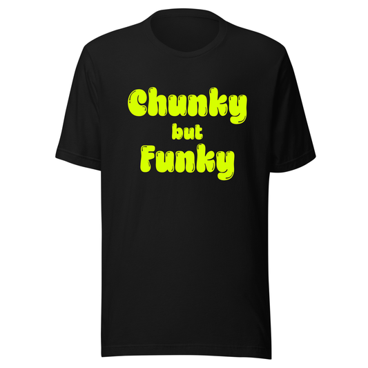 Chunky But Funky Neon UV Reactive Classic Short Sleeved Tshirt