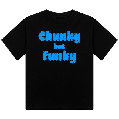 Chunky But Funky Neon UV Reactive Cropped Tshirt