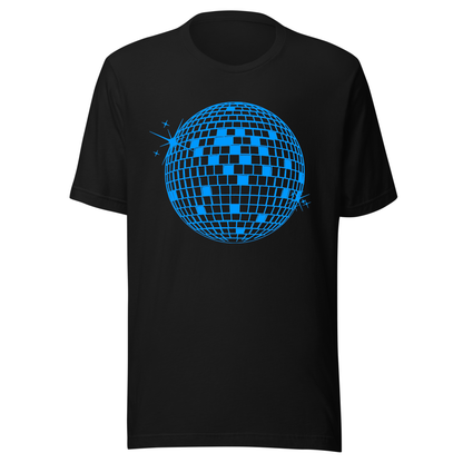 Discoball Neon UV Reactive Classic Short Sleeved Tshirt