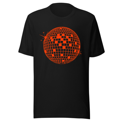 Discoball Neon UV Reactive Classic Short Sleeved Tshirt