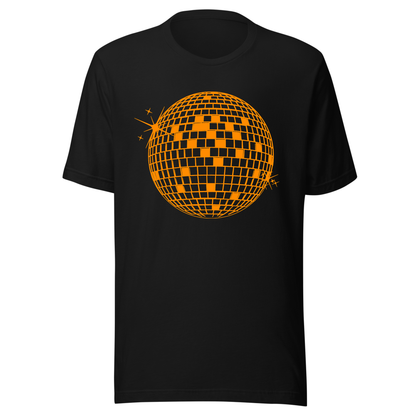 Discoball Neon UV Reactive Classic Short Sleeved Tshirt