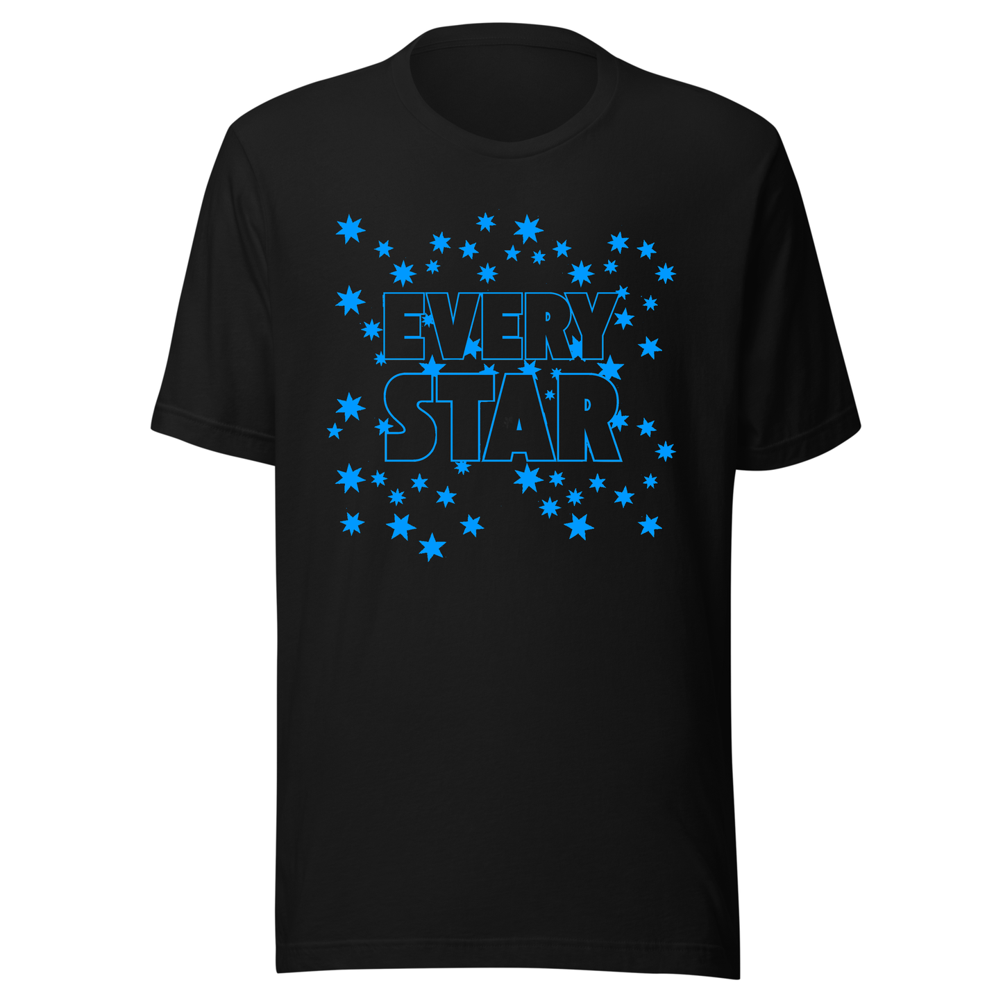 Every Star UV Reactive Classic Short Sleeved Tshirt