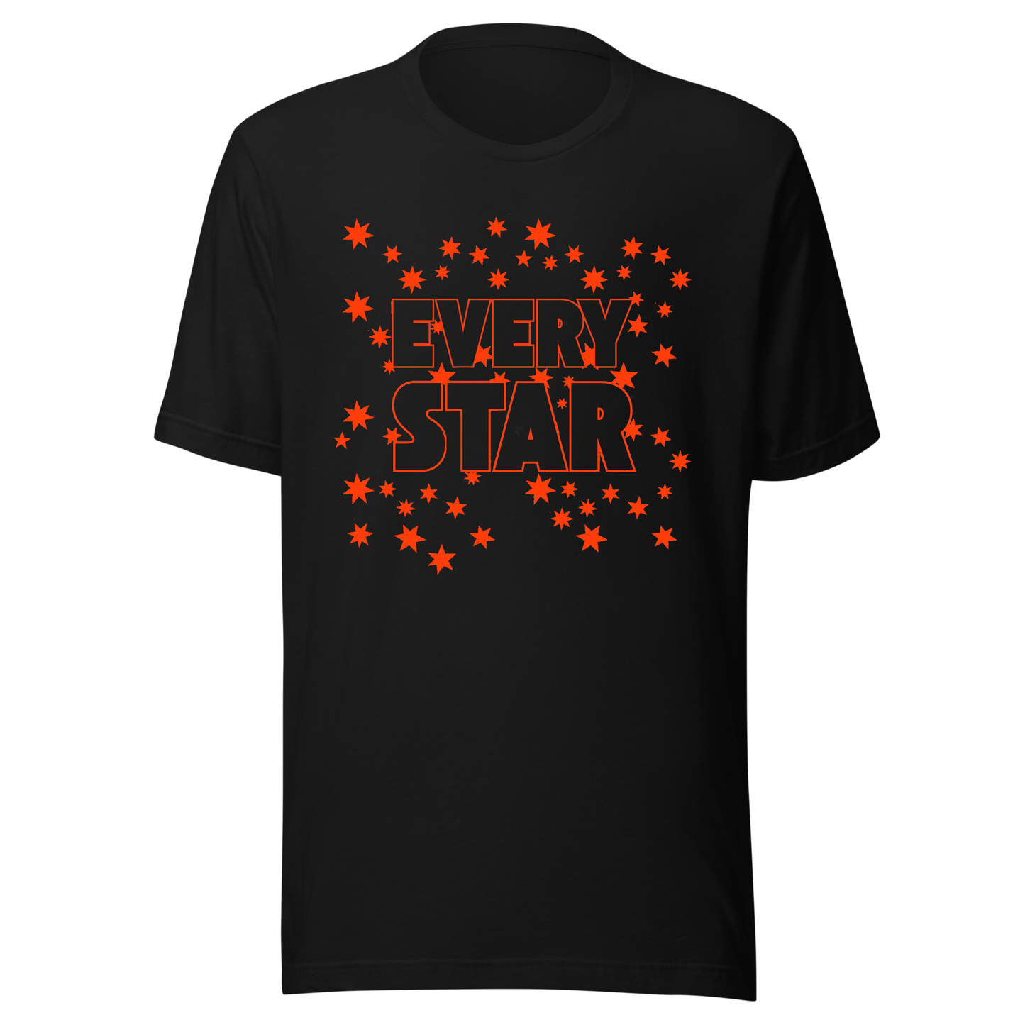 Every Star UV Reactive Classic Short Sleeved Tshirt