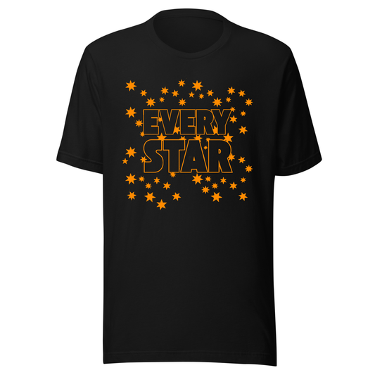 Every Star UV Reactive Classic Short Sleeved Tshirt