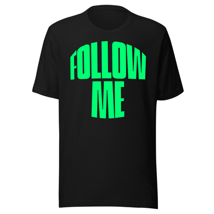 Follow Me UV Reactive Classic Short Sleeved Tshirt
