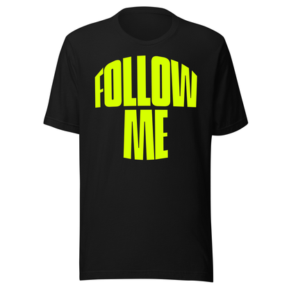Follow Me UV Reactive Classic Short Sleeved Tshirt