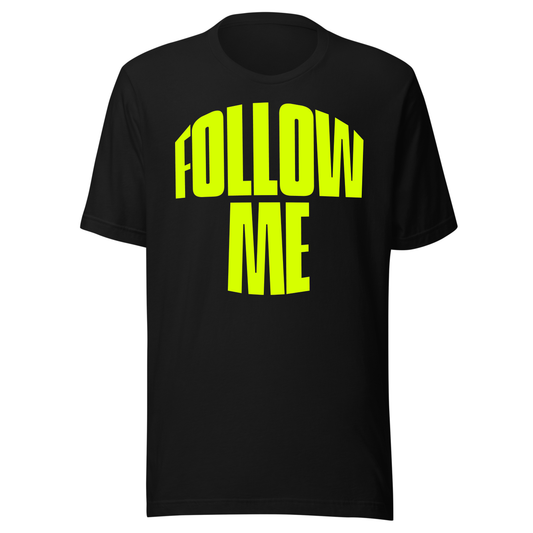 Follow Me UV Reactive Classic Short Sleeved Tshirt
