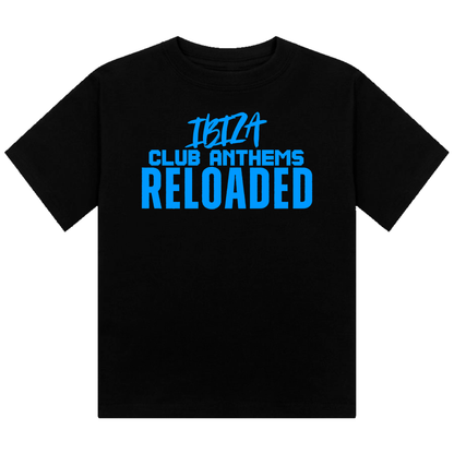 Ibiza Club Anthems Neon UV Reactive Cropped Tshirt