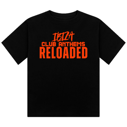 Ibiza Club Anthems Neon UV Reactive Cropped Tshirt