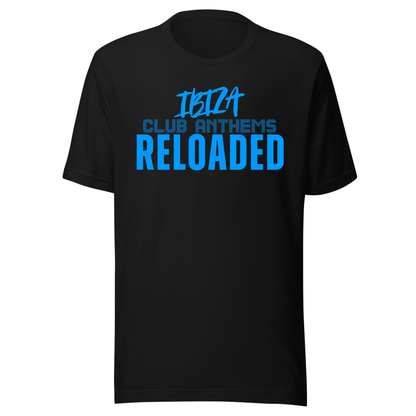 Ibiza Club Anthems UV Reactive Classic Short Sleeved Tshirt