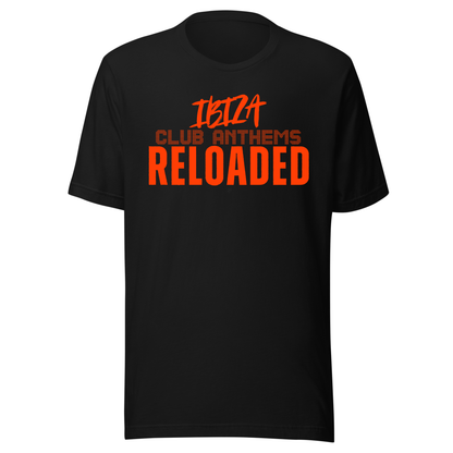 Ibiza Club Anthems UV Reactive Classic Short Sleeved Tshirt