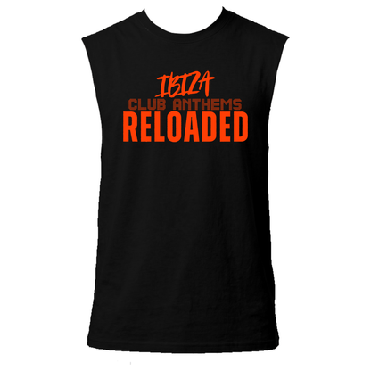 Ibiza Club Anthems UV Reactive Sleeveless Tshirt