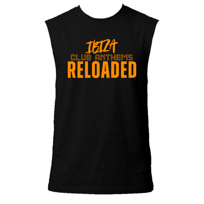 Ibiza Club Anthems UV Reactive Sleeveless Tshirt