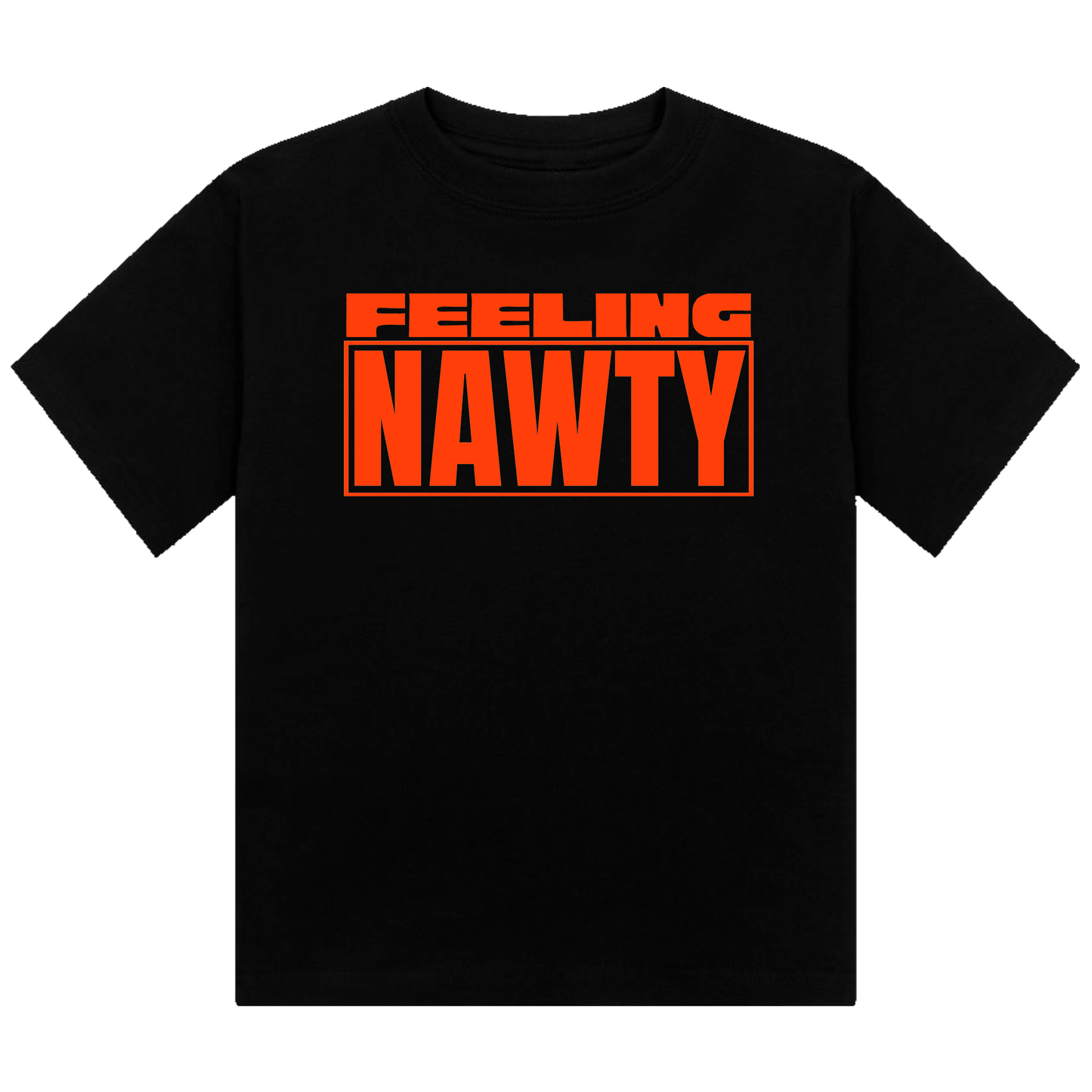 Feeling Nawty Neon UV Reactive Cropped Tshirt