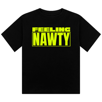 Feeling Nawty Neon UV Reactive Cropped Tshirt
