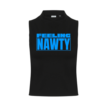 Feeling Nawty Neon UV Reactive Sleeveless Crop