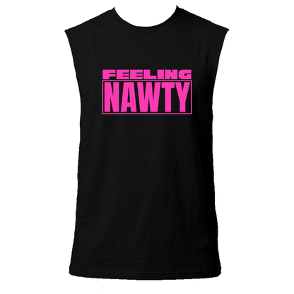 Feeling Nawty Neon UV Reactive Sleeveless Tshirt