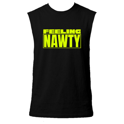 Feeling Nawty Neon UV Reactive Sleeveless Tshirt