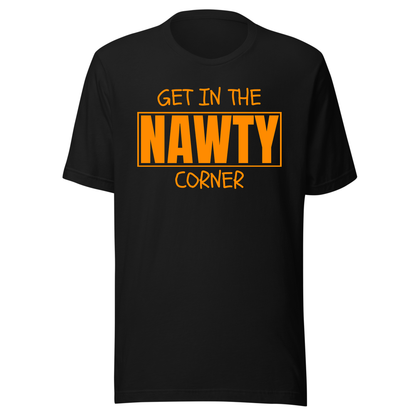Get in the Nawty Corner UV Reactive Classic Short Sleeved Tshirt