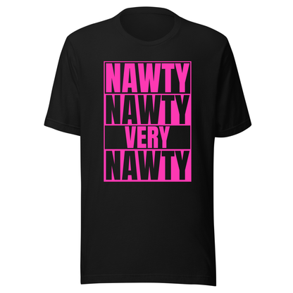 Nawty Nawty Very Nawty UV Reactive Classic Short Sleeved Tshirt