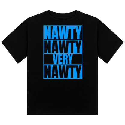 Nawty Nawty Very Nawty Neon UV Reactive Cropped Tshirt