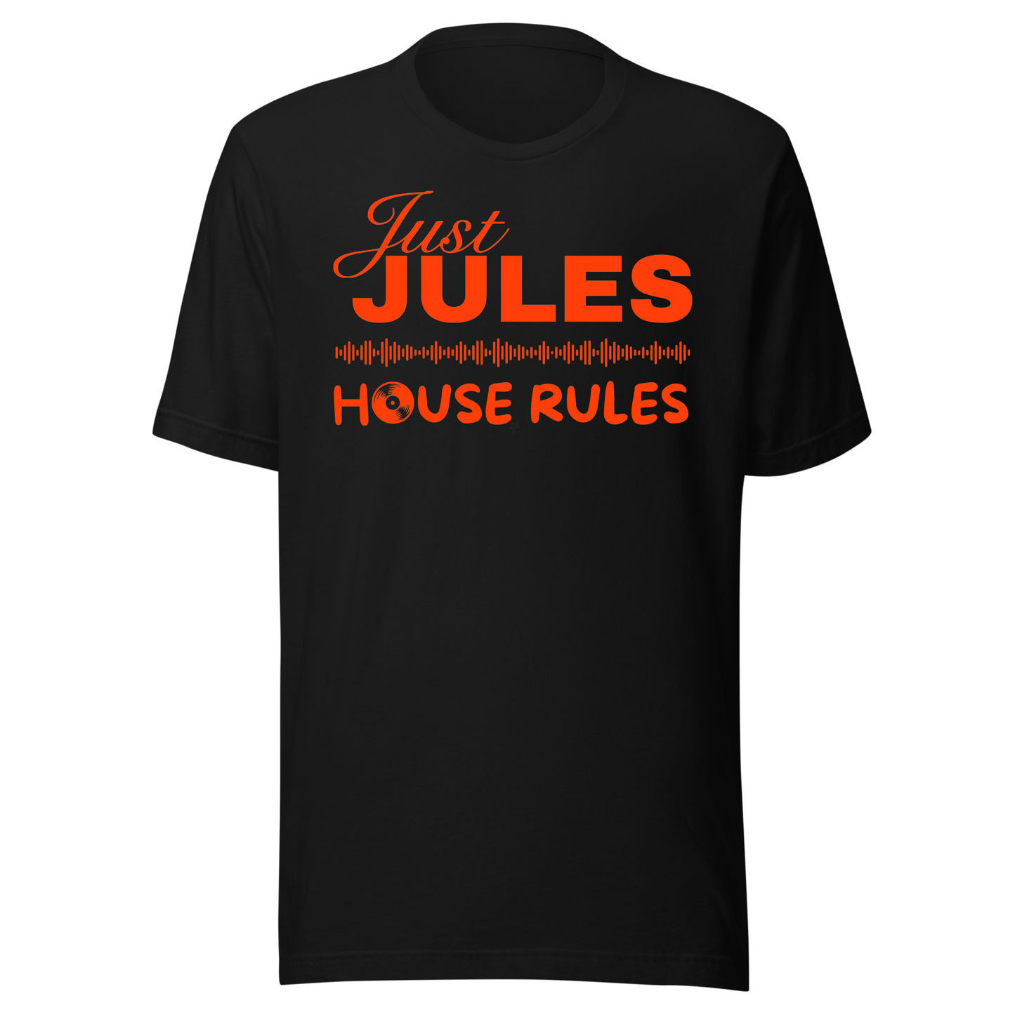 Just Jules House Rules UV Reactive Classic Short Sleeved Tshirt