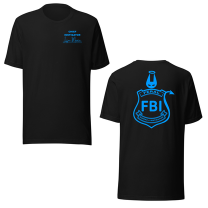 Lisa-Marie FBI UV Reactive Classic Short Sleeved Tshirt