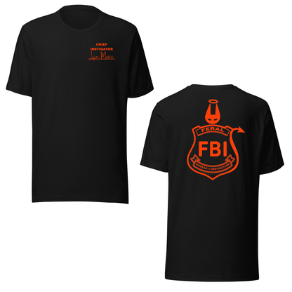 Lisa-Marie FBI UV Reactive Classic Short Sleeved Tshirt
