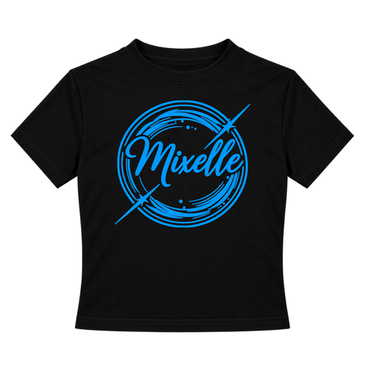 Mixelle Halo UV Reactive Cropped Tshirt