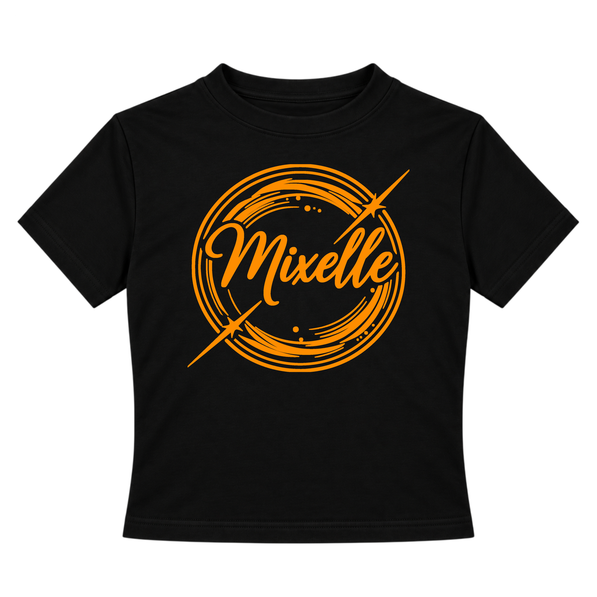 Mixelle Halo UV Reactive Cropped Tshirt