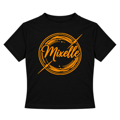 Mixelle Halo UV Reactive Cropped Tshirt