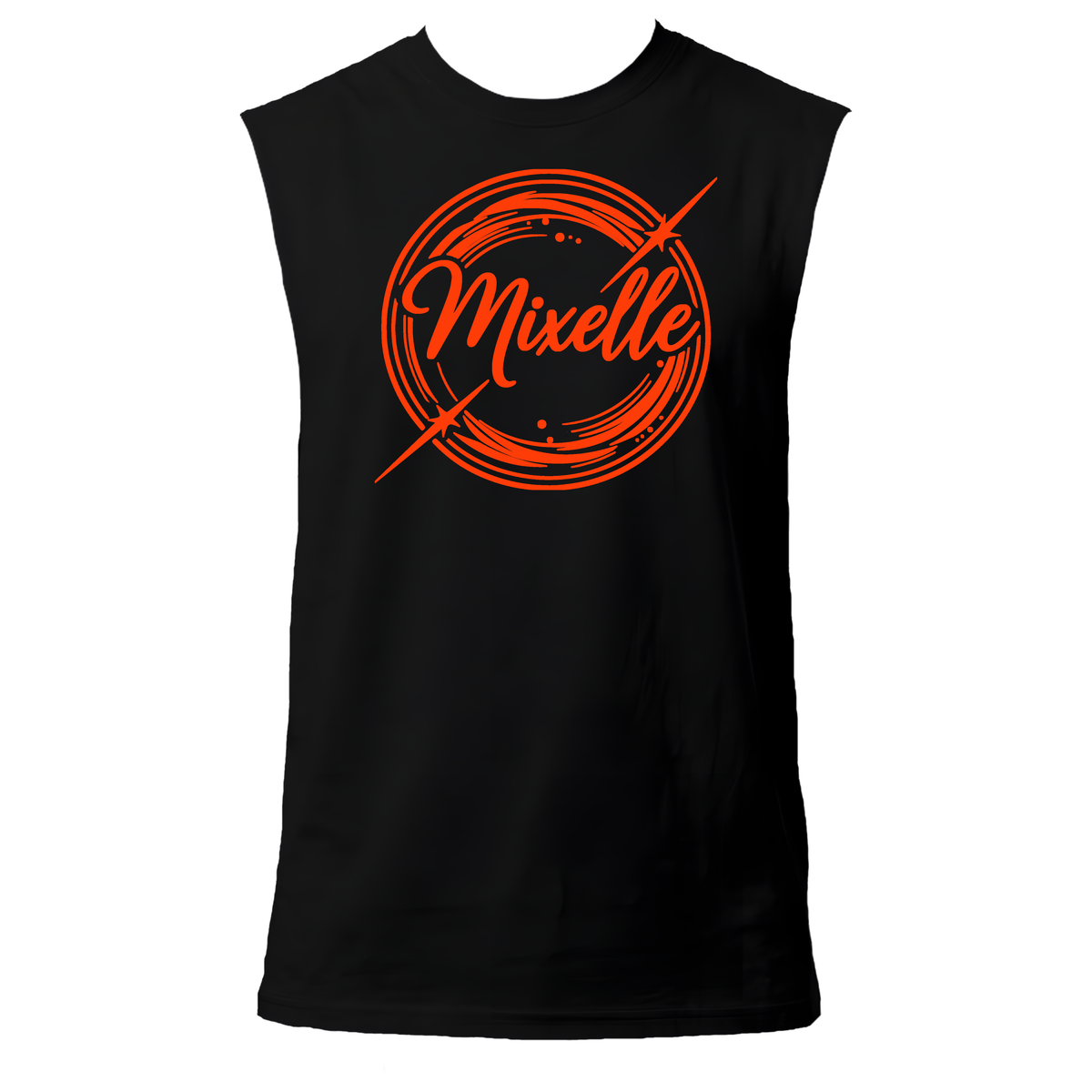 Mixelle Halo Neon UV Reactive Sleeveless Tshirt