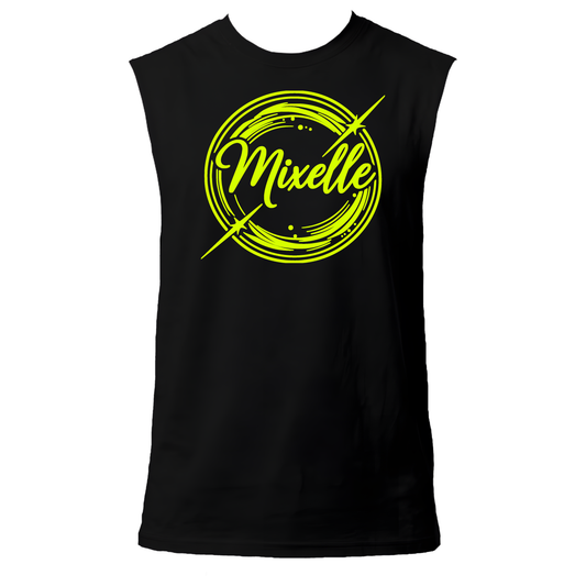 Mixelle Halo Neon UV Reactive Sleeveless Tshirt