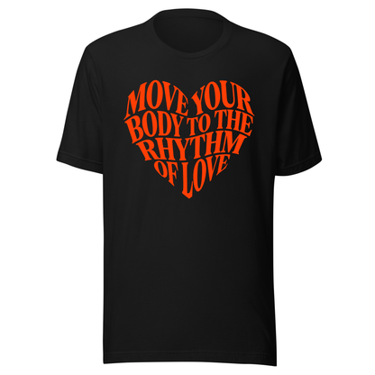 Move Your Body UV Reactive Classic Short Sleeved Tshirt