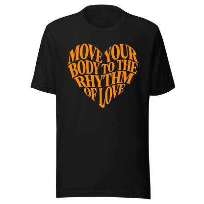 Move Your Body UV Reactive Classic Short Sleeved Tshirt