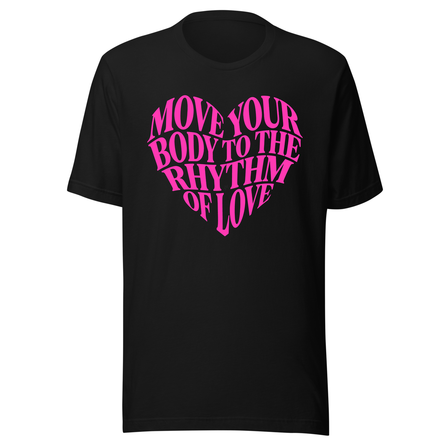 Move Your Body UV Reactive Classic Short Sleeved Tshirt