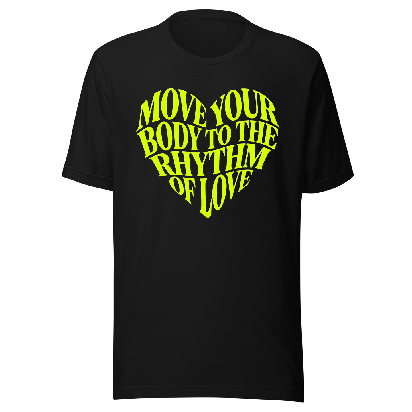 Move Your Body UV Reactive Classic Short Sleeved Tshirt