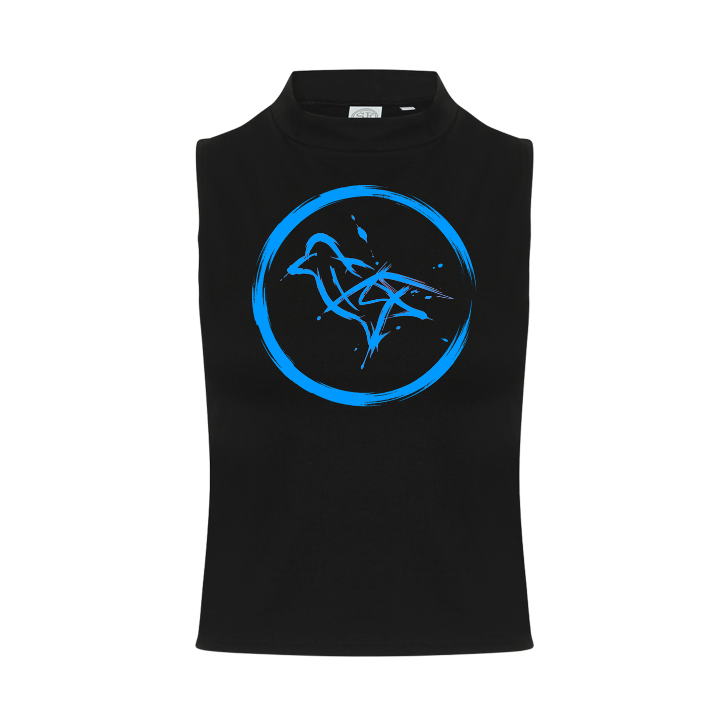 Dove Neon UV Reactive Sleeveless Crop