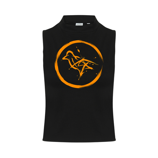 Dove Neon UV Reactive Sleeveless Crop