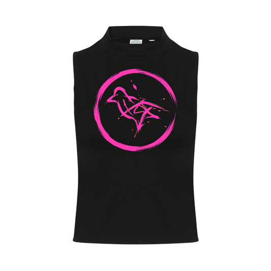 Dove Neon UV Reactive Sleeveless Crop